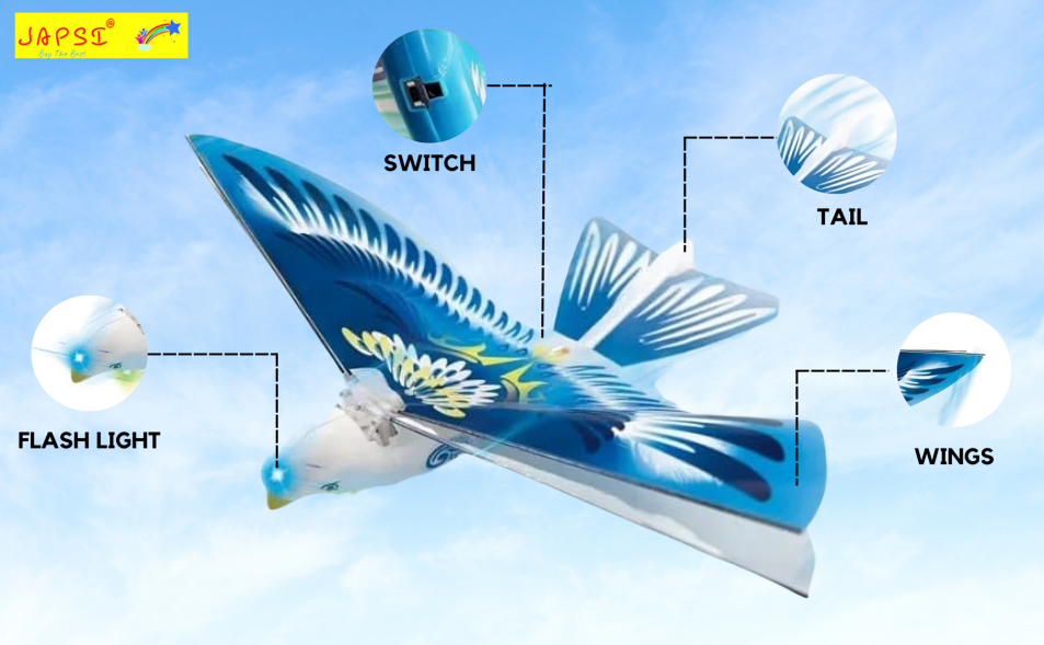 Hand-Thrown Flying Bird Toy