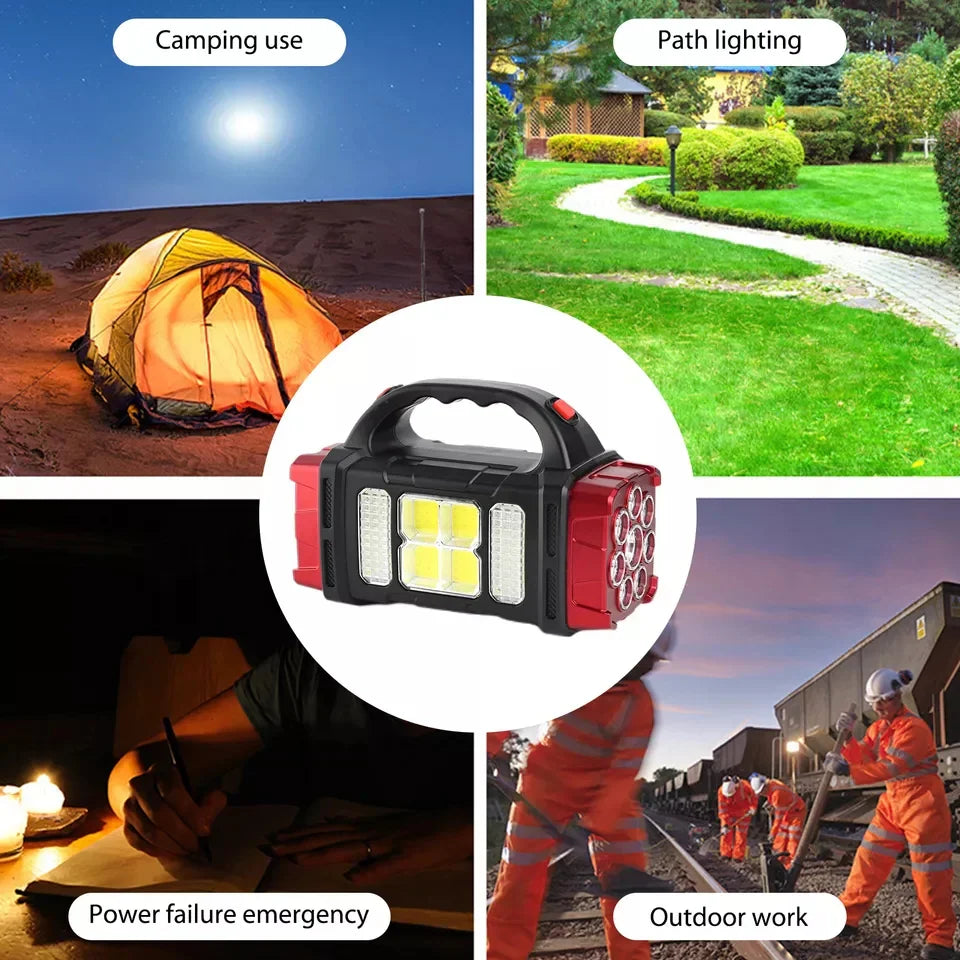 Powerfull Solar Multifunctional Torch