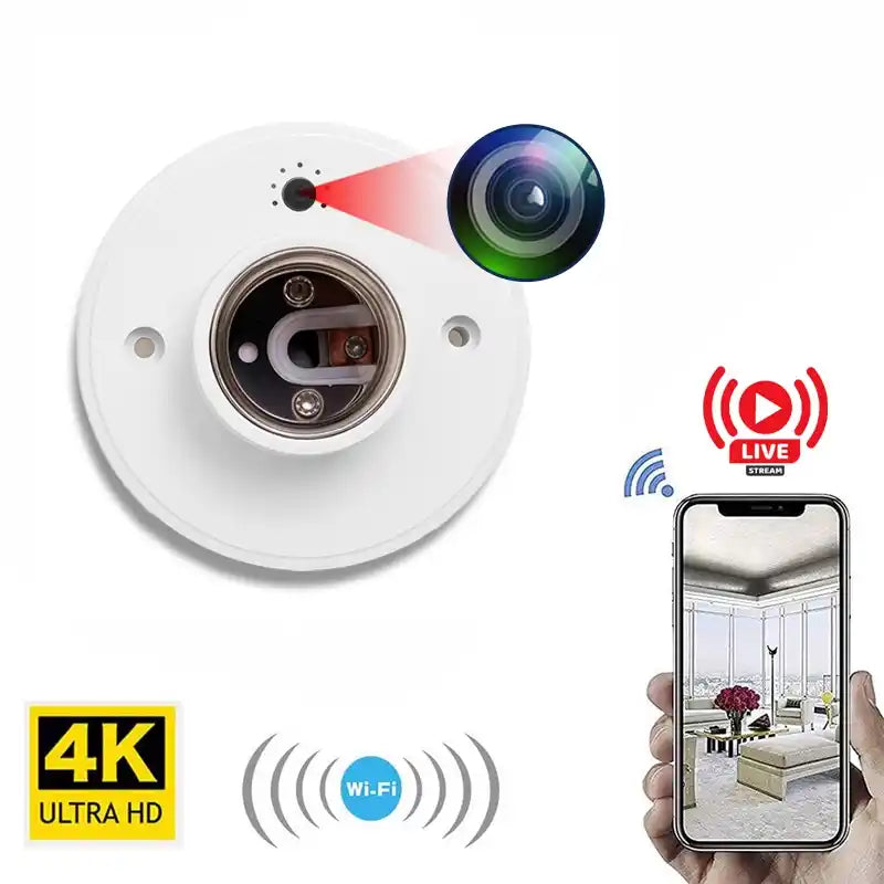 Bulb Holder Security Camera