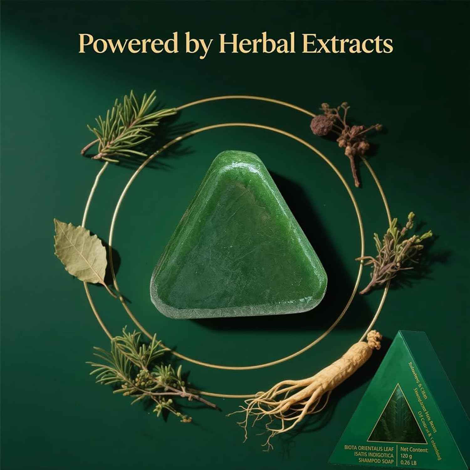 HerbaGlow Solid Shampoo Bar