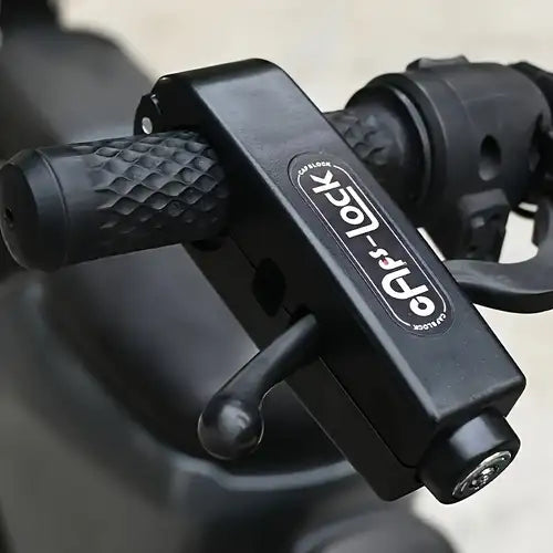Anti theft handlebar lock