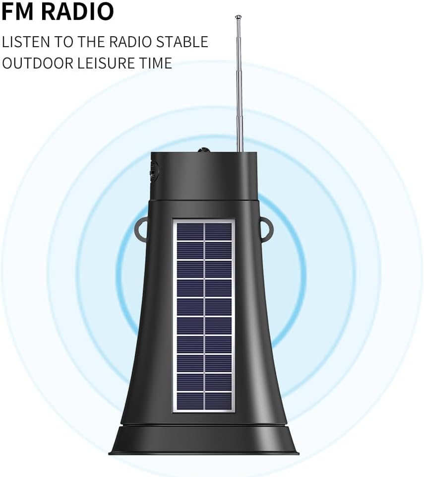 Solar-Powered Megaphone Speaker