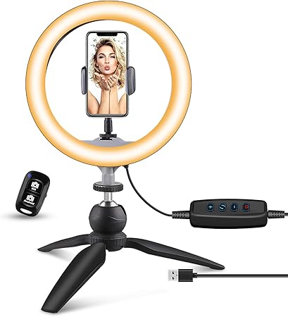 Tripod Kit With Ring Led Light