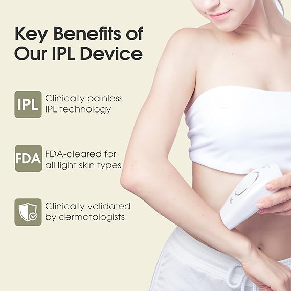 Flashes IPL laser hair Removal