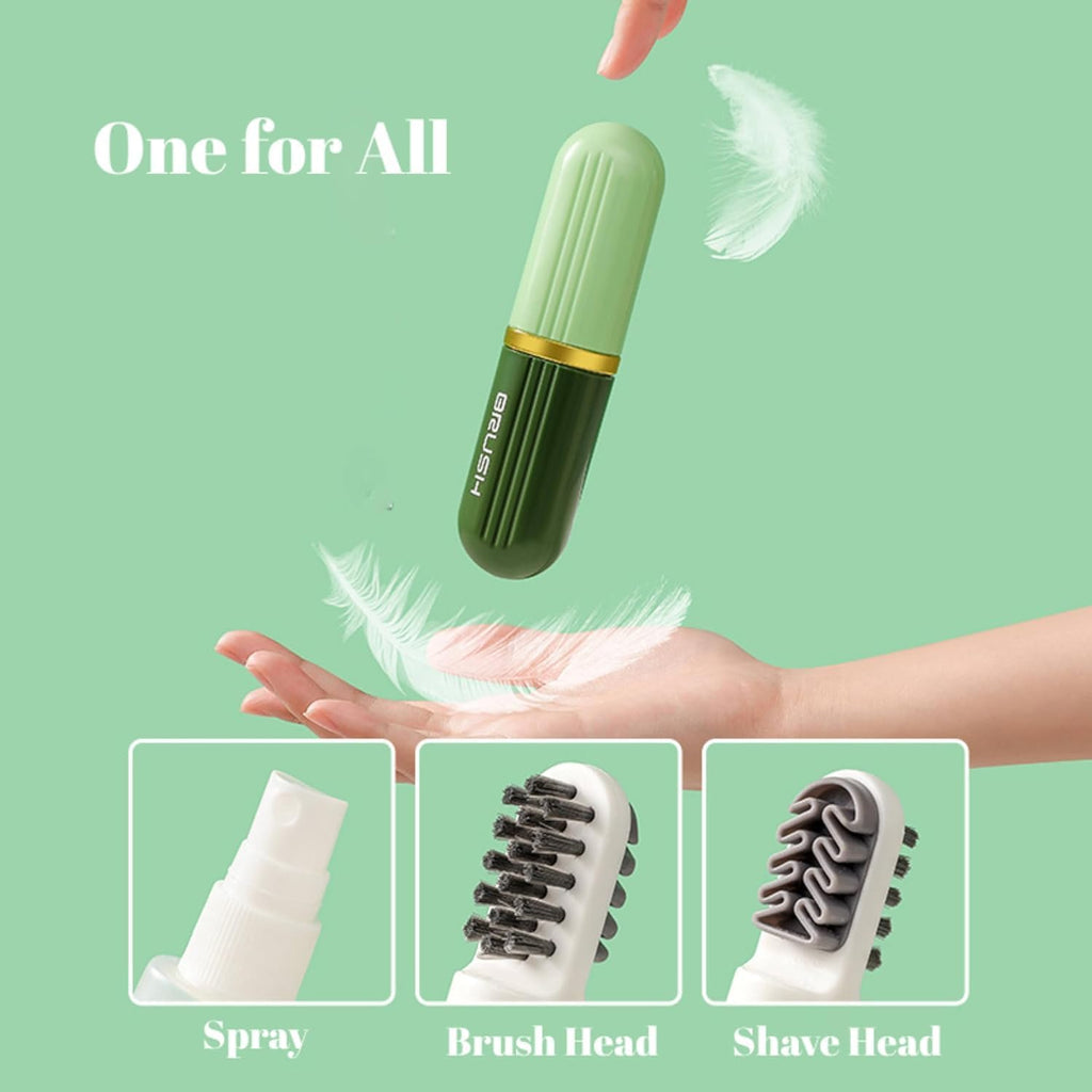 3 In 1 New Shoe Cleaning Brush with Spray