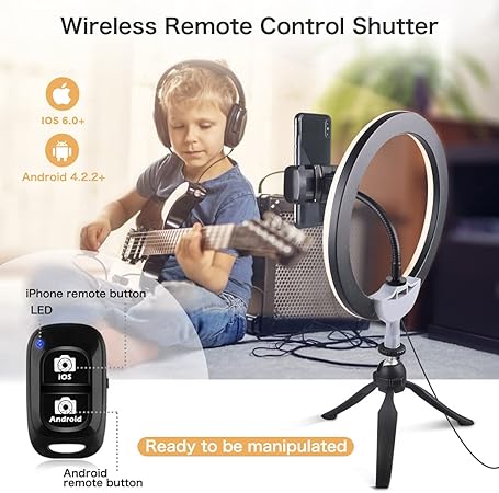 Tripod Kit With Ring Led Light