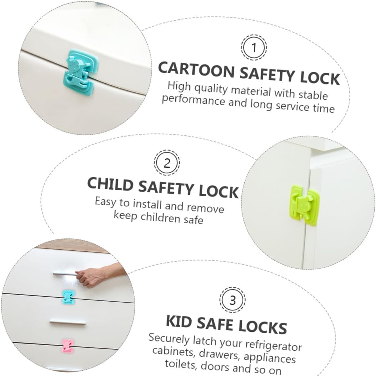 Cartoon Shape baby Safety Lock