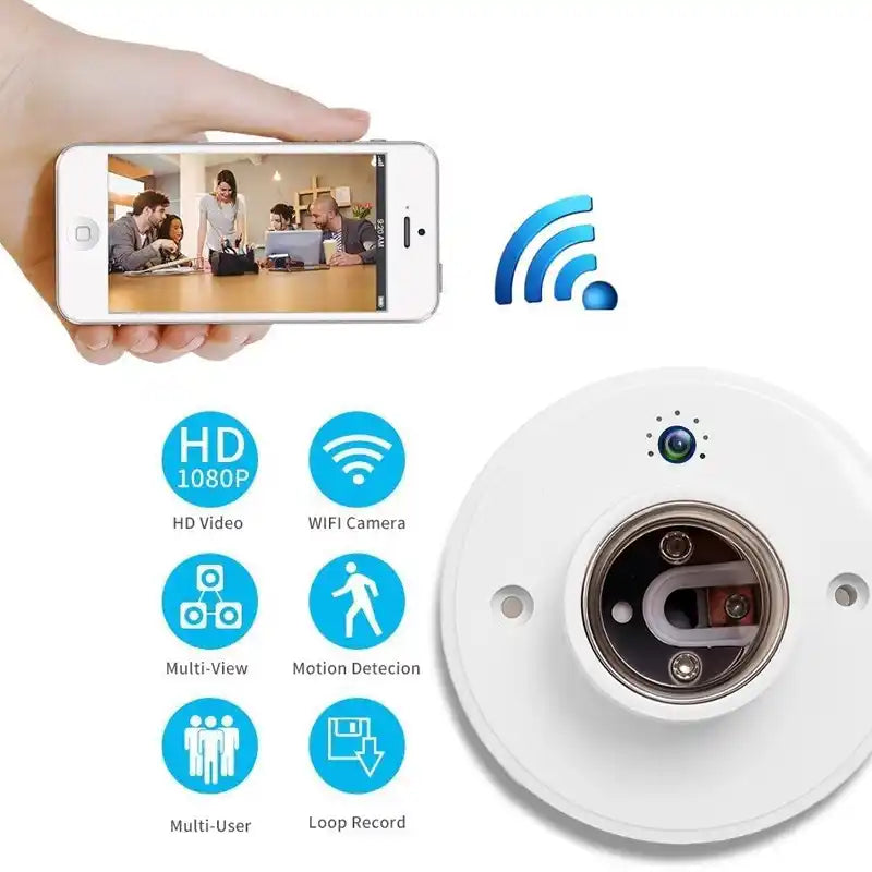 Bulb Holder Security Camera