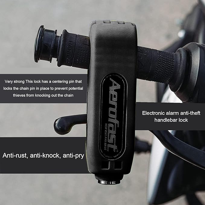 Anti theft handlebar lock