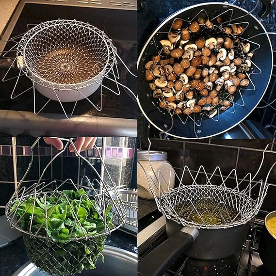 Multi-Purpose Frying Basket