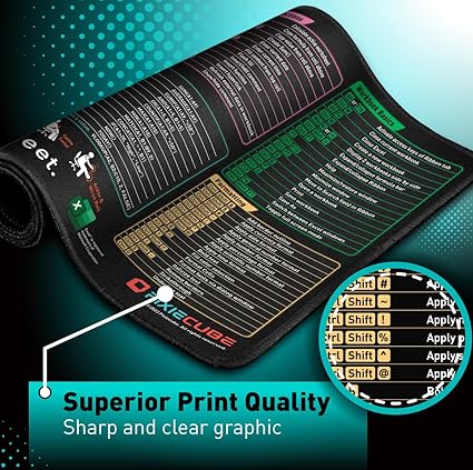 Excel Shortcut Keys Keyboard Pad