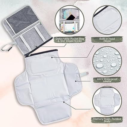 Portable Baby Travel Changing Pad