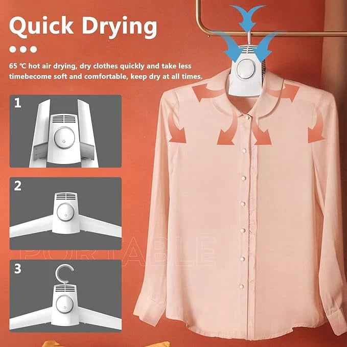 Portable Electric Dryer Hanger