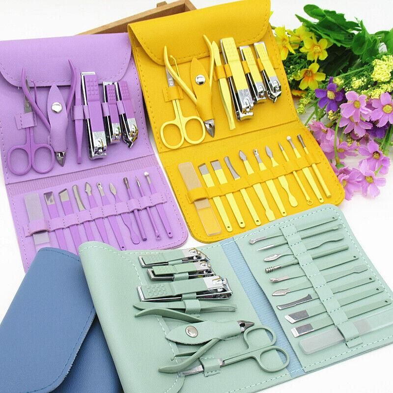 Personal Care Bundle Earwax Kit+16 Pcs Manicure Pedicure Set