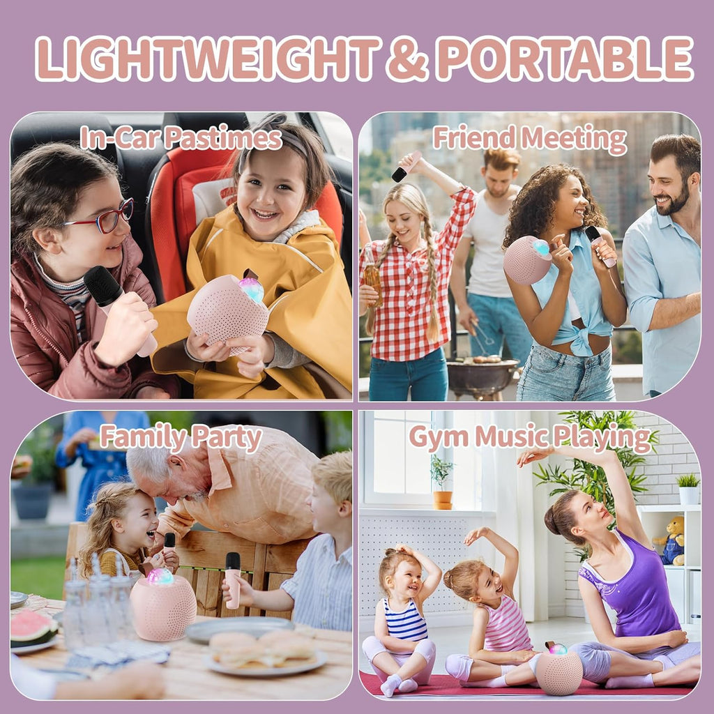 Mini Karaoke RGB Speaker