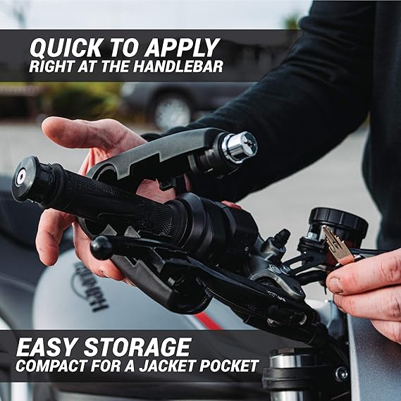 Anti theft handlebar lock