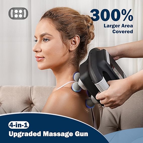Four Head Massager Gun