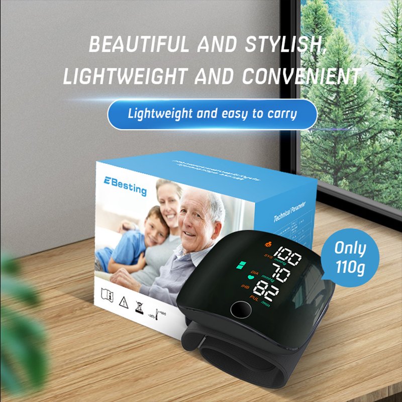 Wrist Electronic BP Monitor