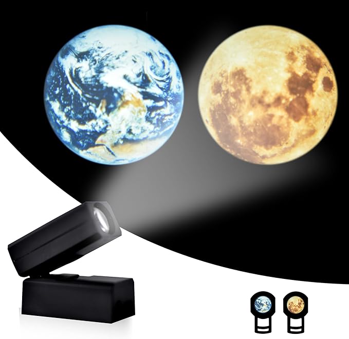 Earth Moon Aura Projector