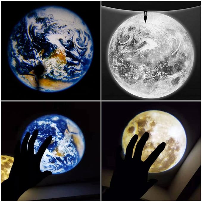 Earth Moon Aura Projector