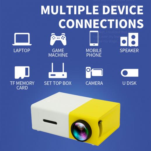 Mini Projector Full HD 1080P LED Projector Home Cinema Theater