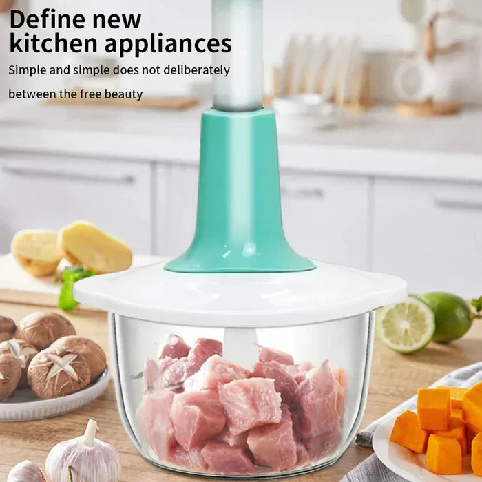 Kitchen Bundle Chopping Artifact+Pushing Chopper