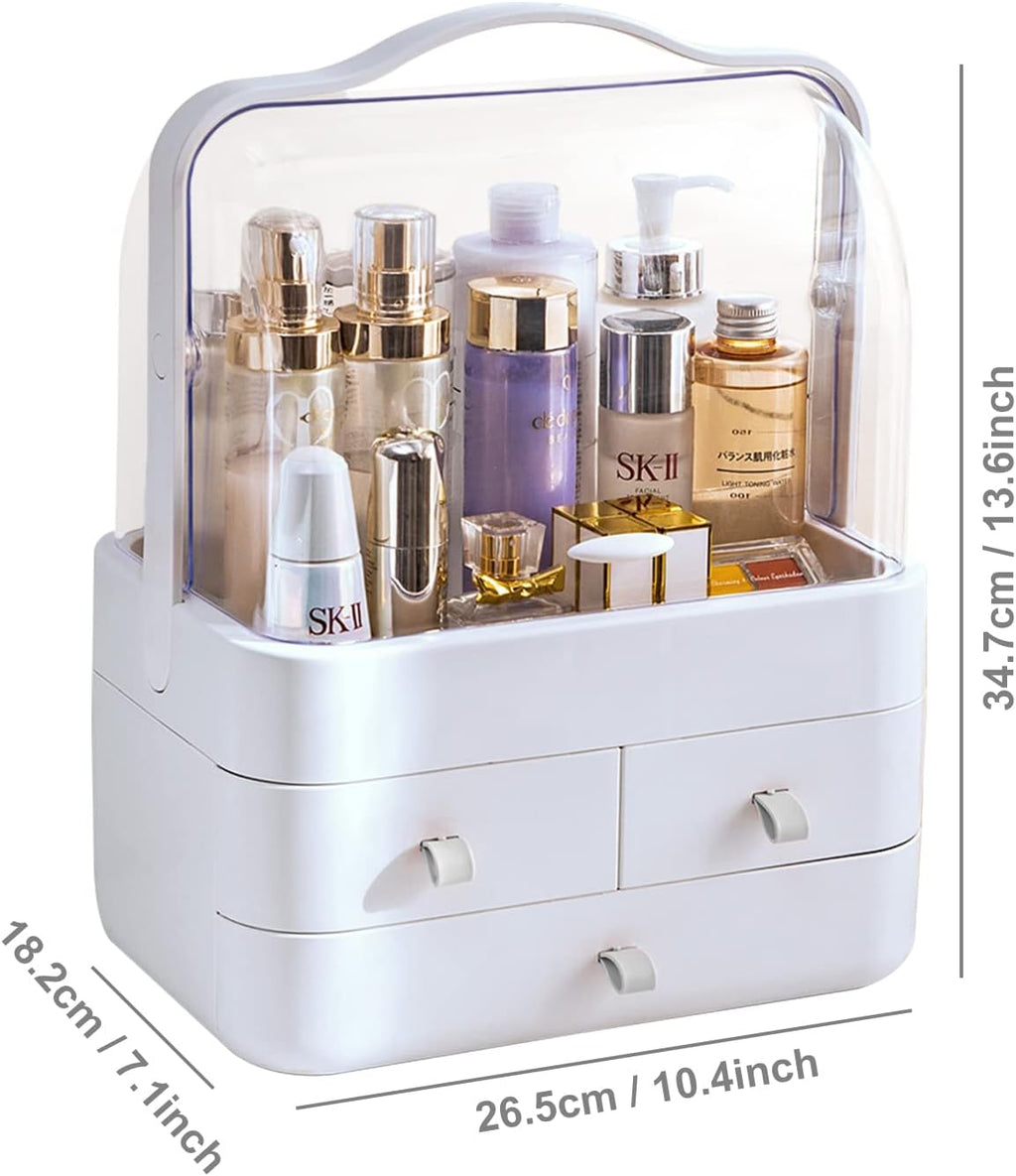 Plastic Cosmetic Drawer Storage Box