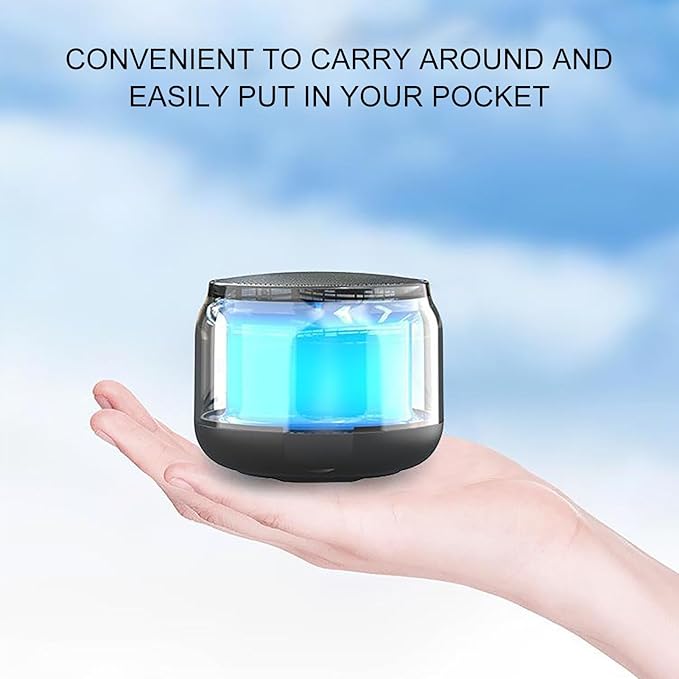 Mini RGB Acrylic Wireless Speaker