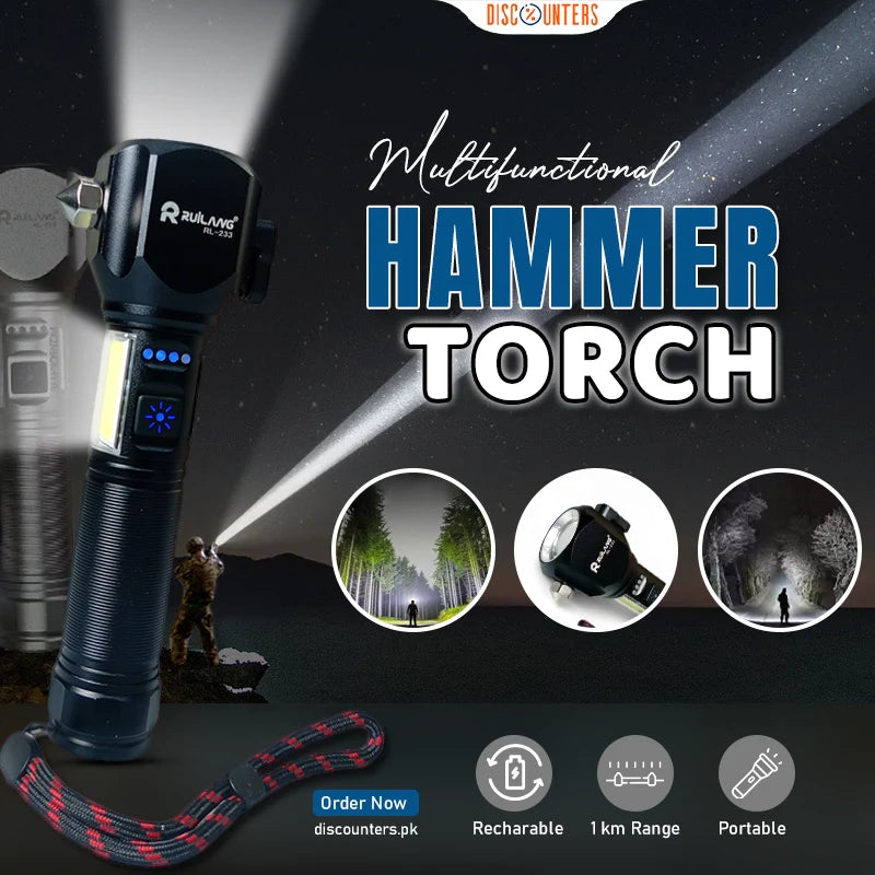 Multifunctional Hammer Torch