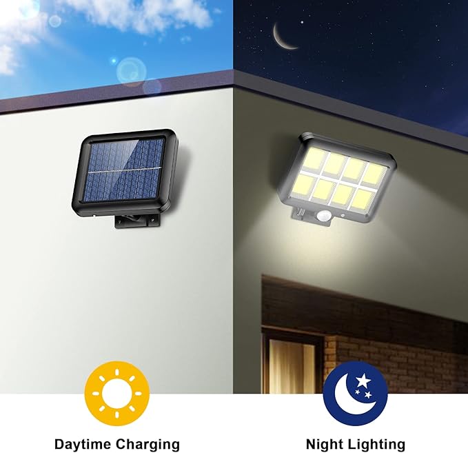 Solar COB Motion Sensor Light
