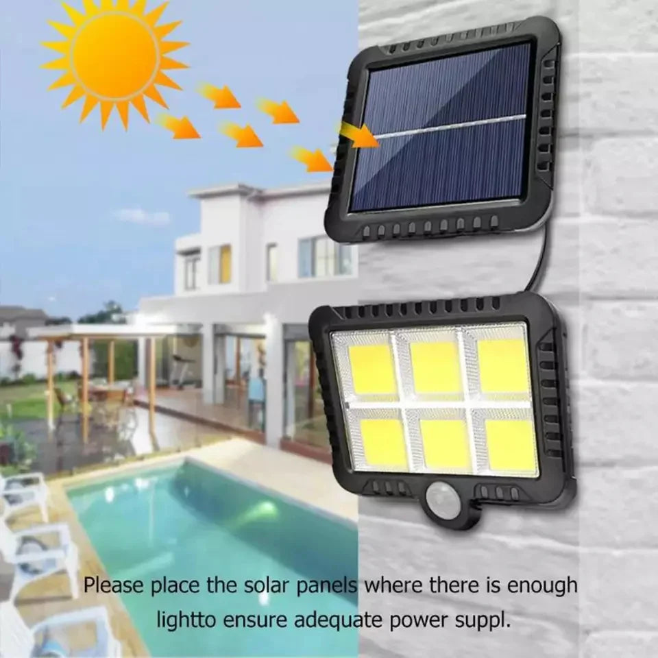 Solar COB Motion Sensor Light