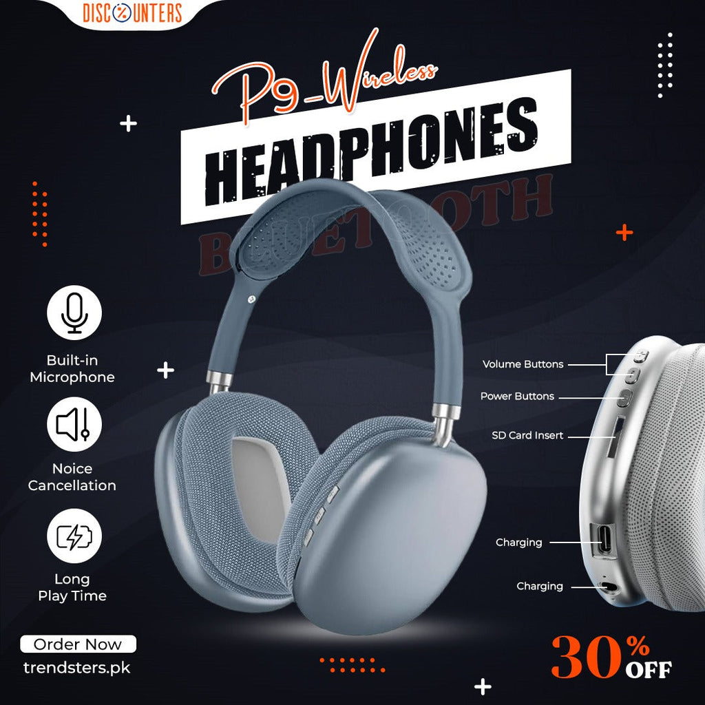 P-9 Wireless Headphones