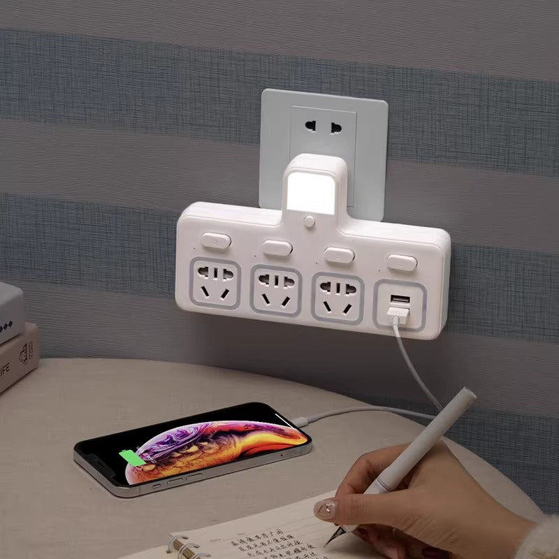 Multi functional wireless socket