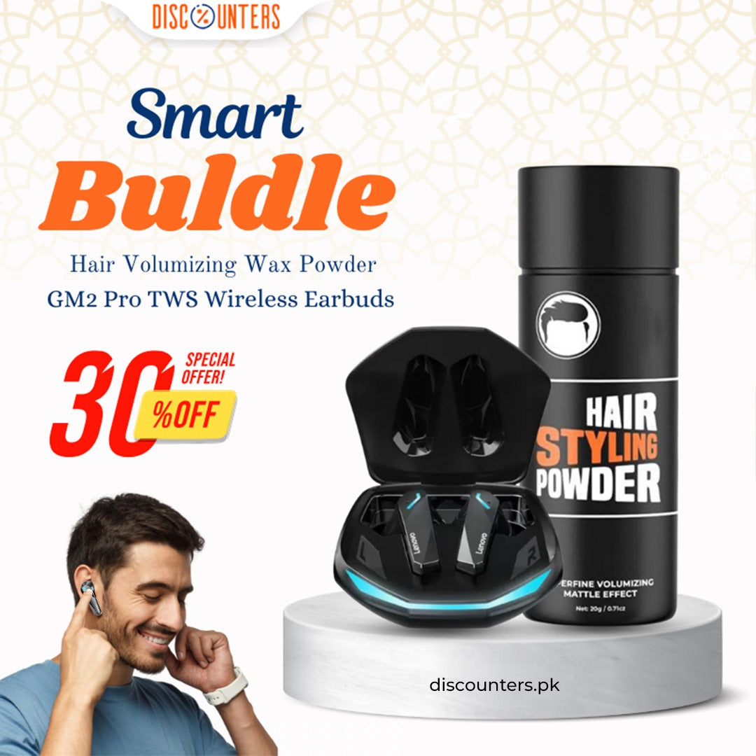 Smart Bundle Hair Volumizer+Gm2 Pro Earbud
