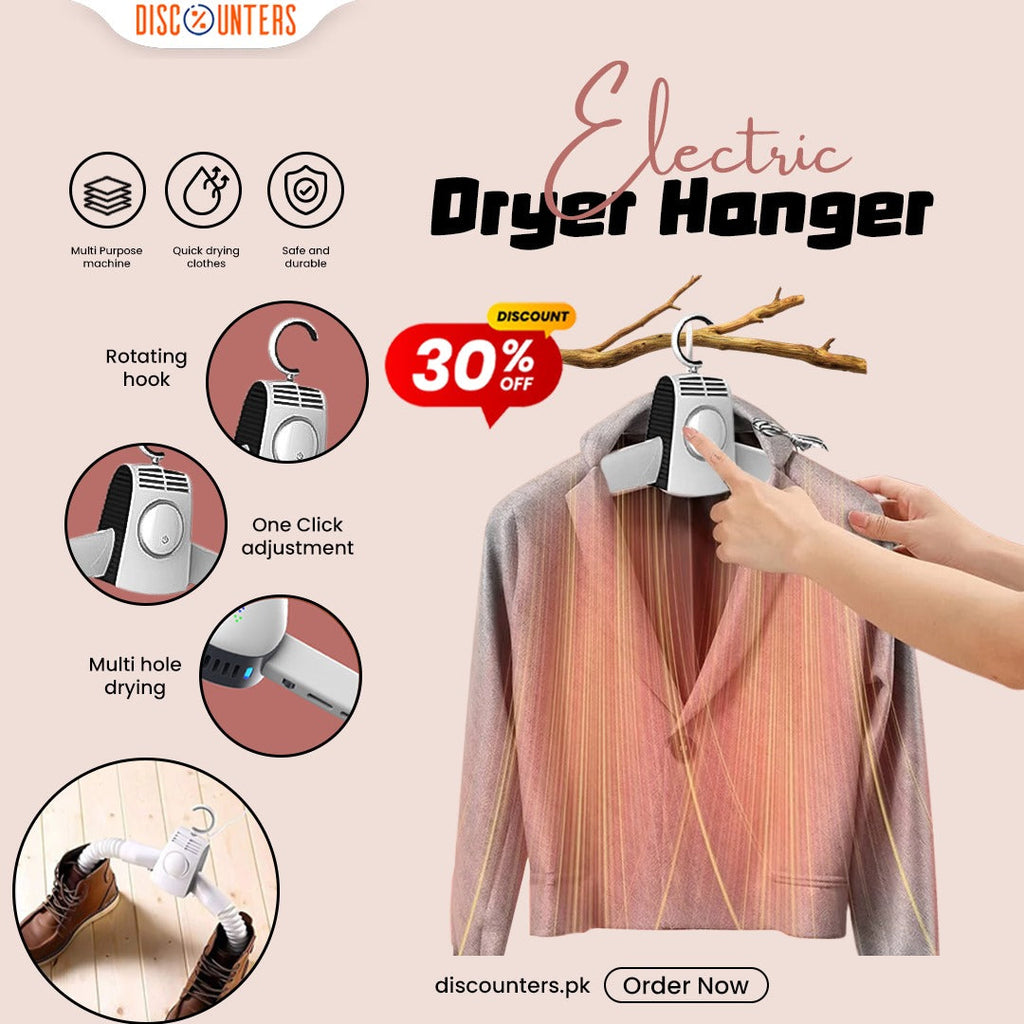 Portable Electric Dryer Hanger