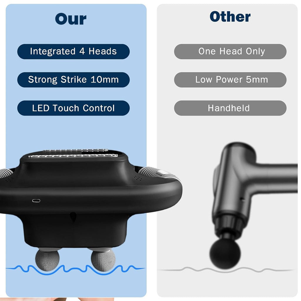 Four Head Massager Gun
