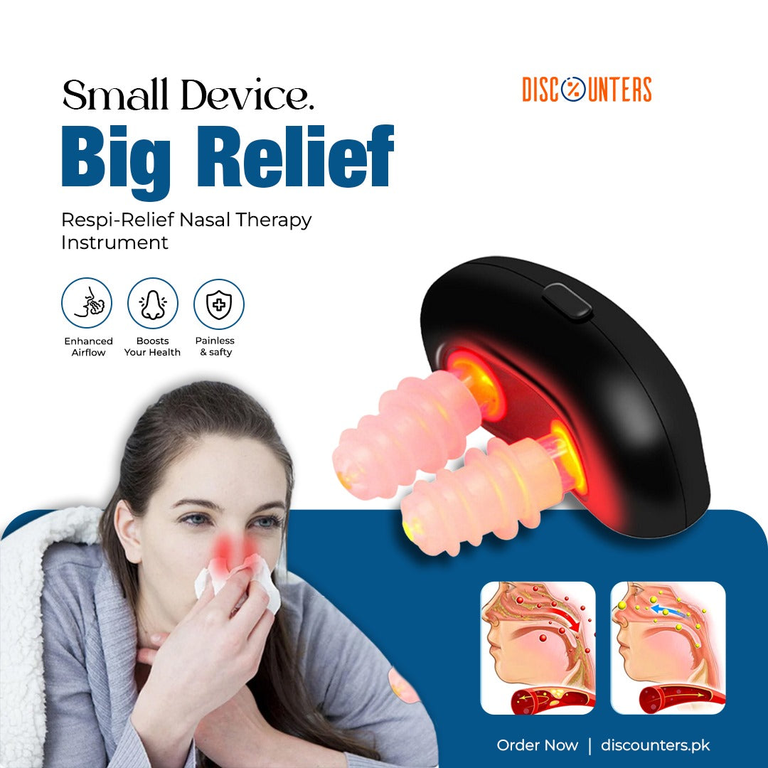 RespiRelief Nasal Therapy Instrument