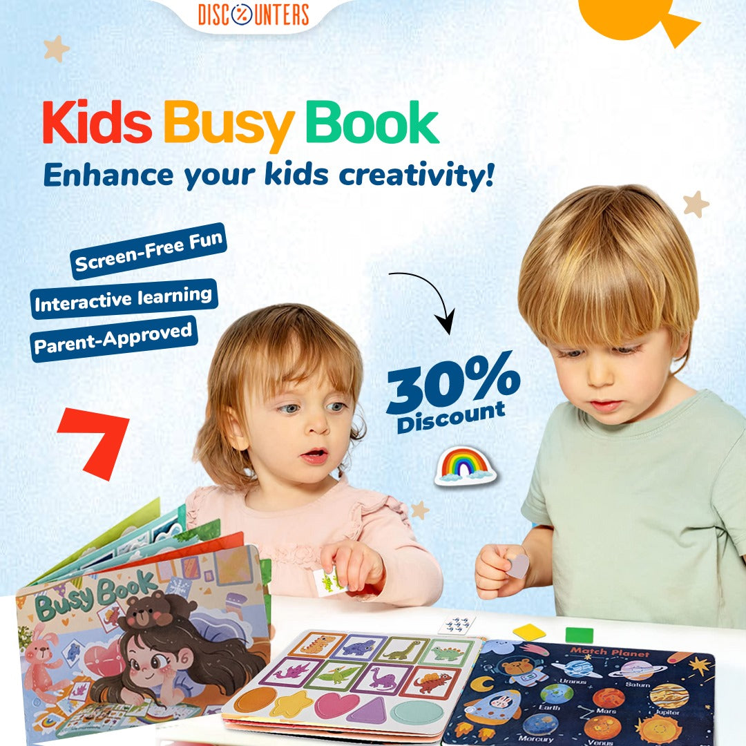 Kids Busy Book