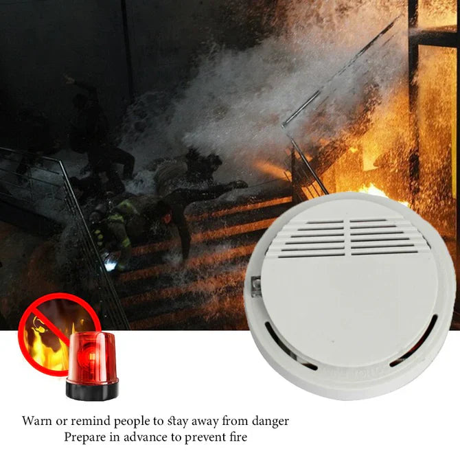 Wireless Smoke Detector Alarm