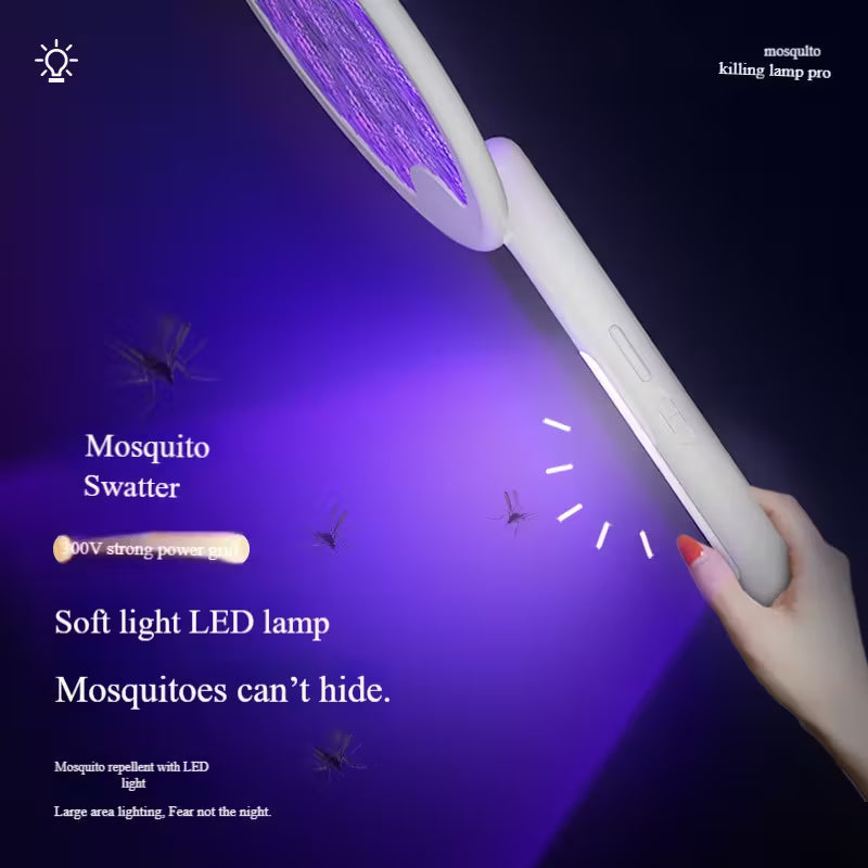 Foldable Mosquito  Zapper Racket