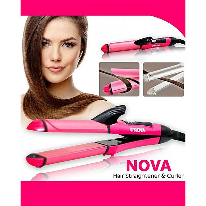 2in1 Hair Straightner and Curler