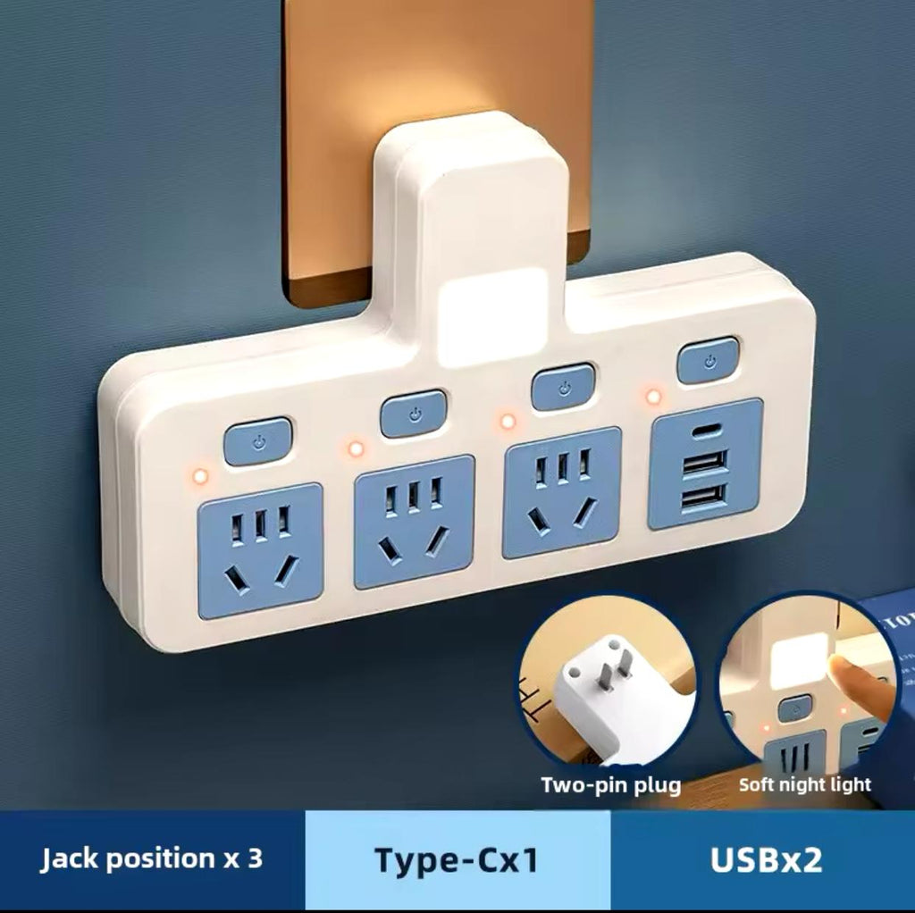 Multi functional wireless socket