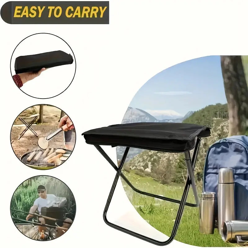 Portable Folding Chair With Carry Bag