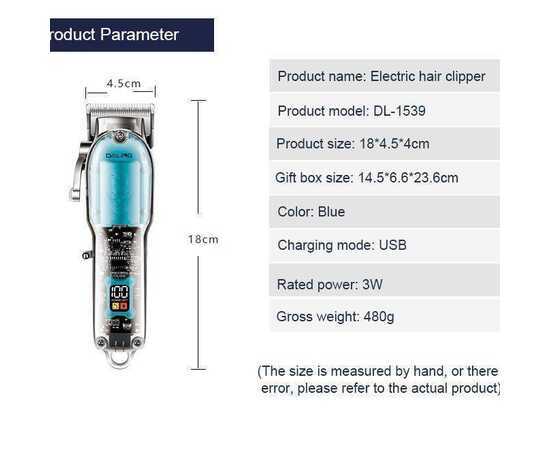 Transparent professional Trimmer