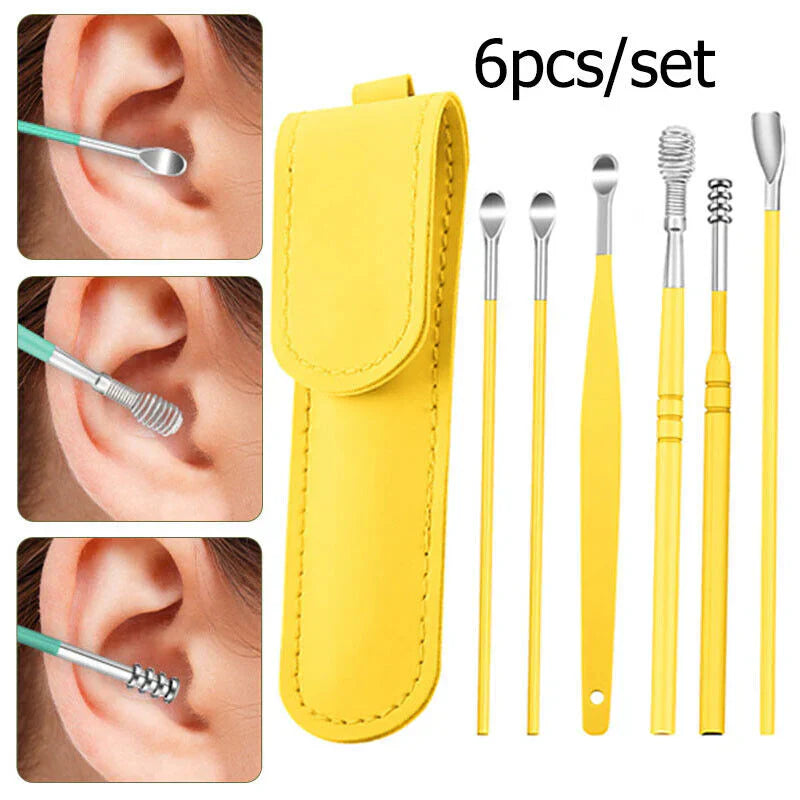 Personal Care Bundle Earwax Kit+16 Pcs Manicure Pedicure Set